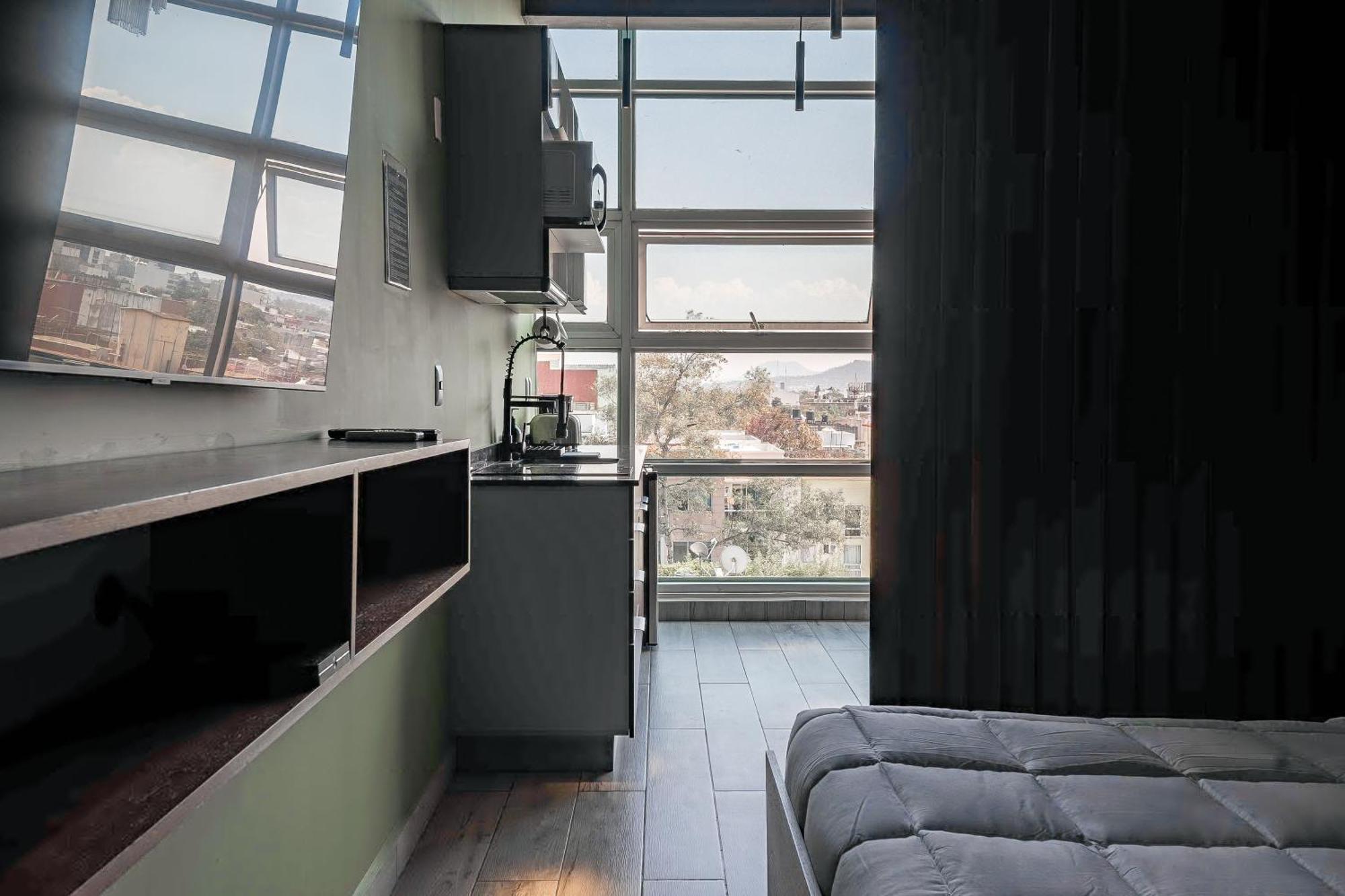 The Jungle Loft Tropical Comfort In A Centric Location With Kitchen Kota Meksiko Bagian luar foto