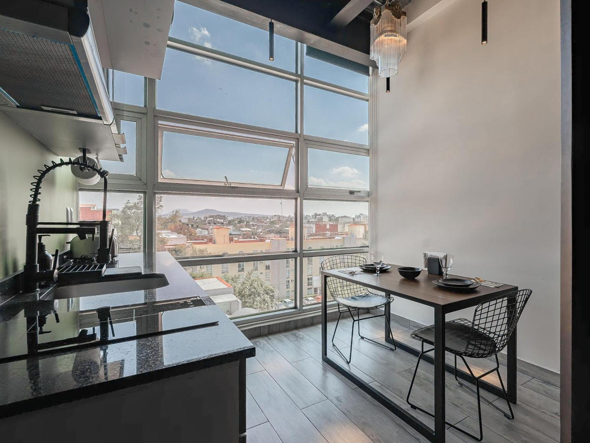 The Jungle Loft Tropical Comfort In A Centric Location With Kitchen Kota Meksiko Bagian luar foto
