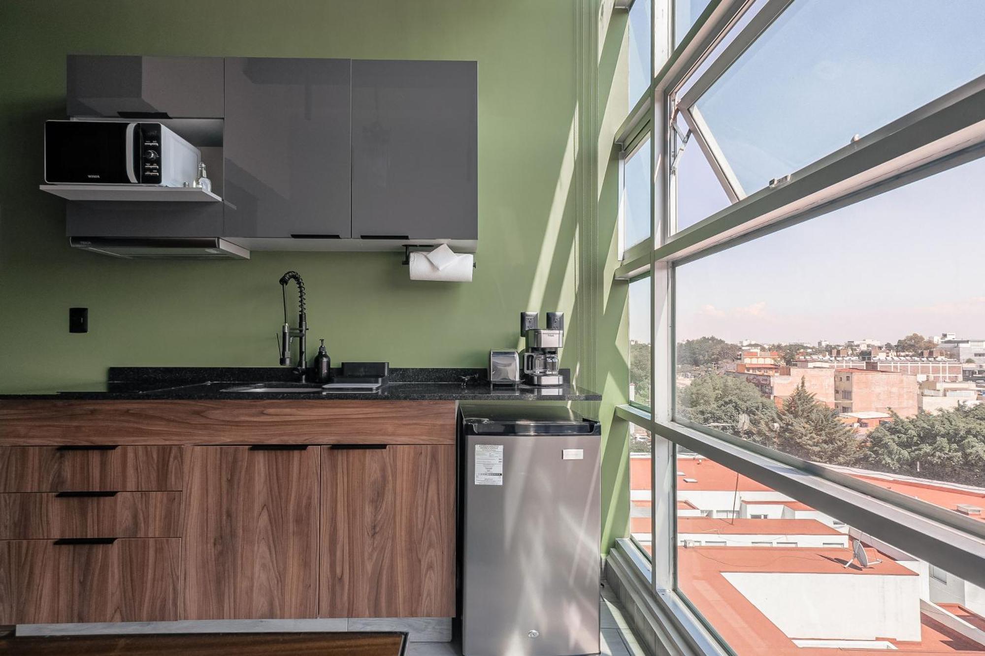 The Jungle Loft Tropical Comfort In A Centric Location With Kitchen Kota Meksiko Bagian luar foto